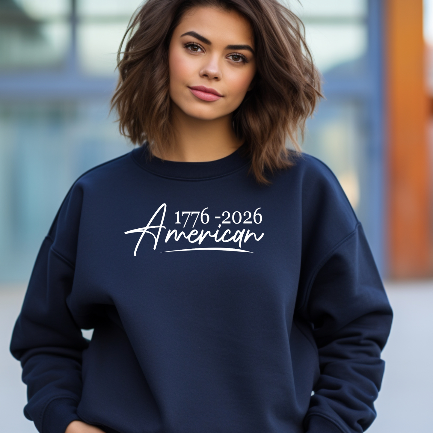 1776 - 2026 American Crewneck Sweatshirt