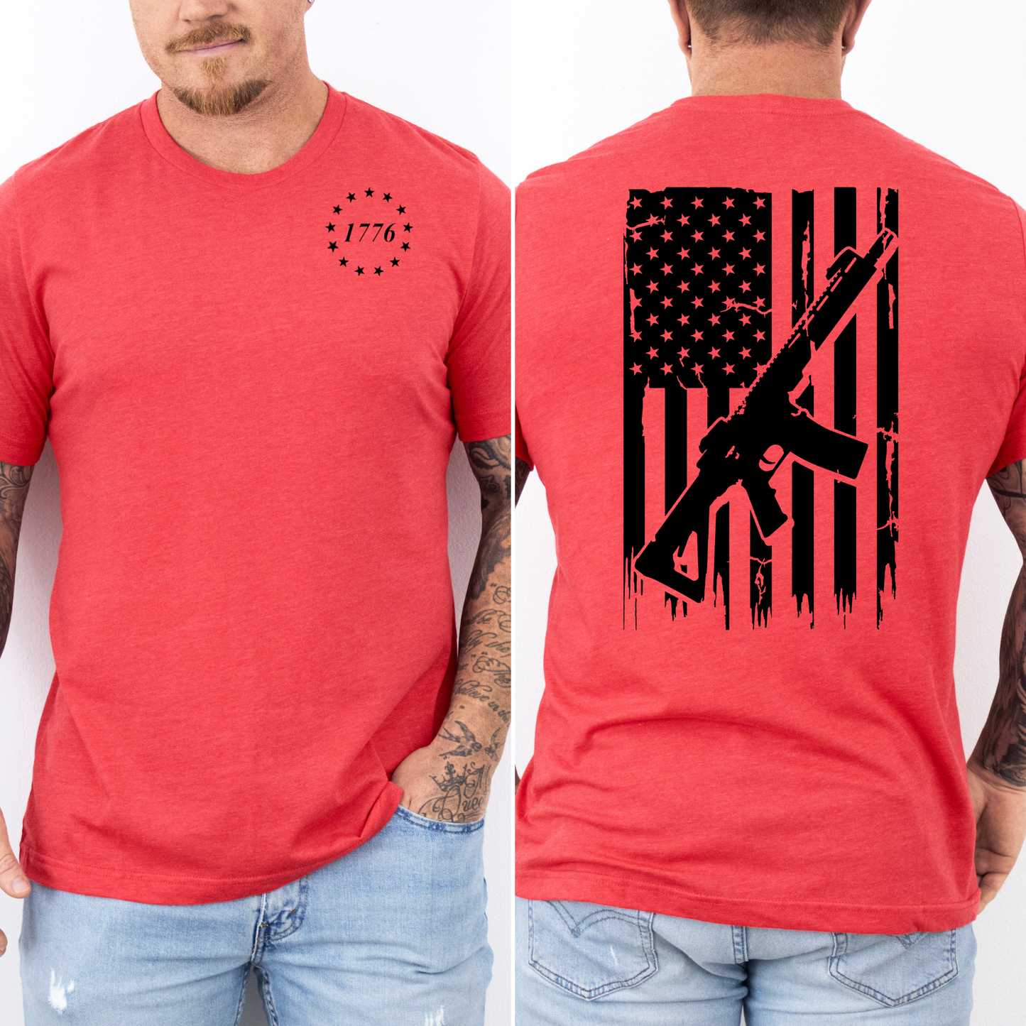 1776 Armed Patriot T-shirt