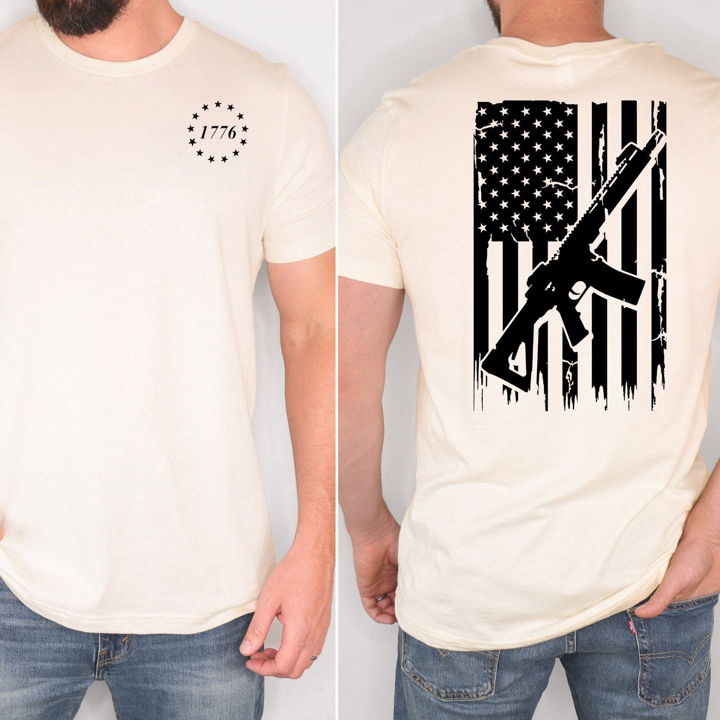 1776 Armed Patriot T-shirt