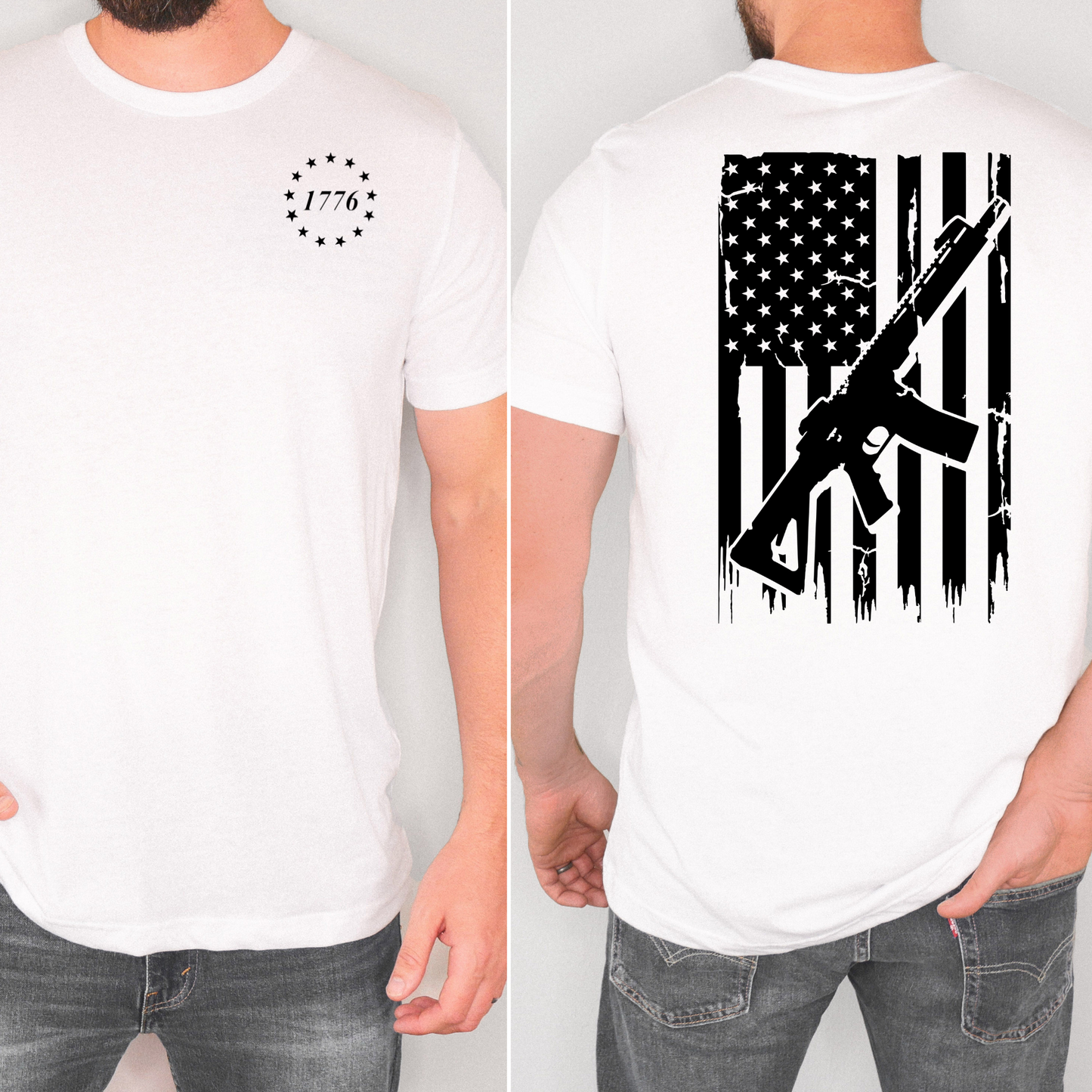 1776 Armed Patriot T-shirt