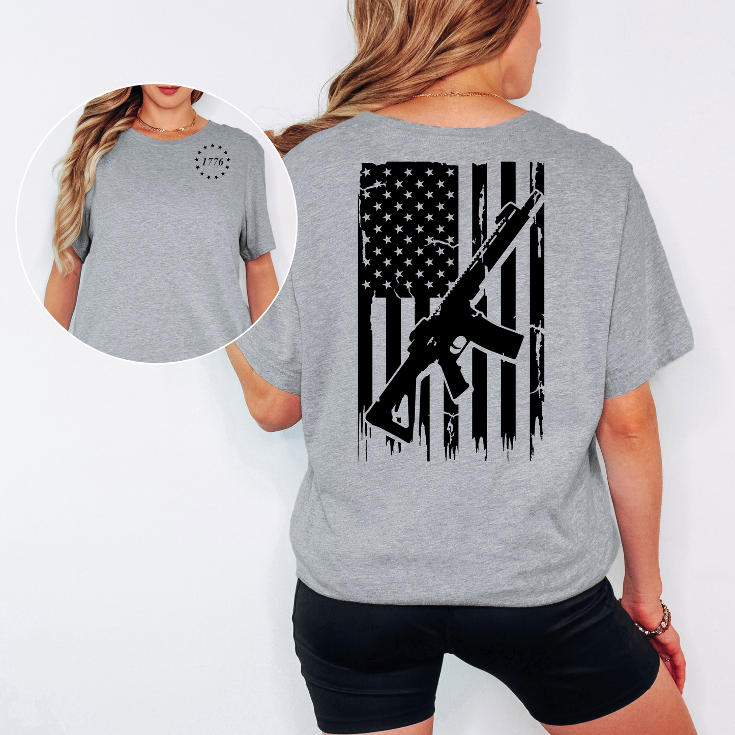 1776 Armed Patriot Tee