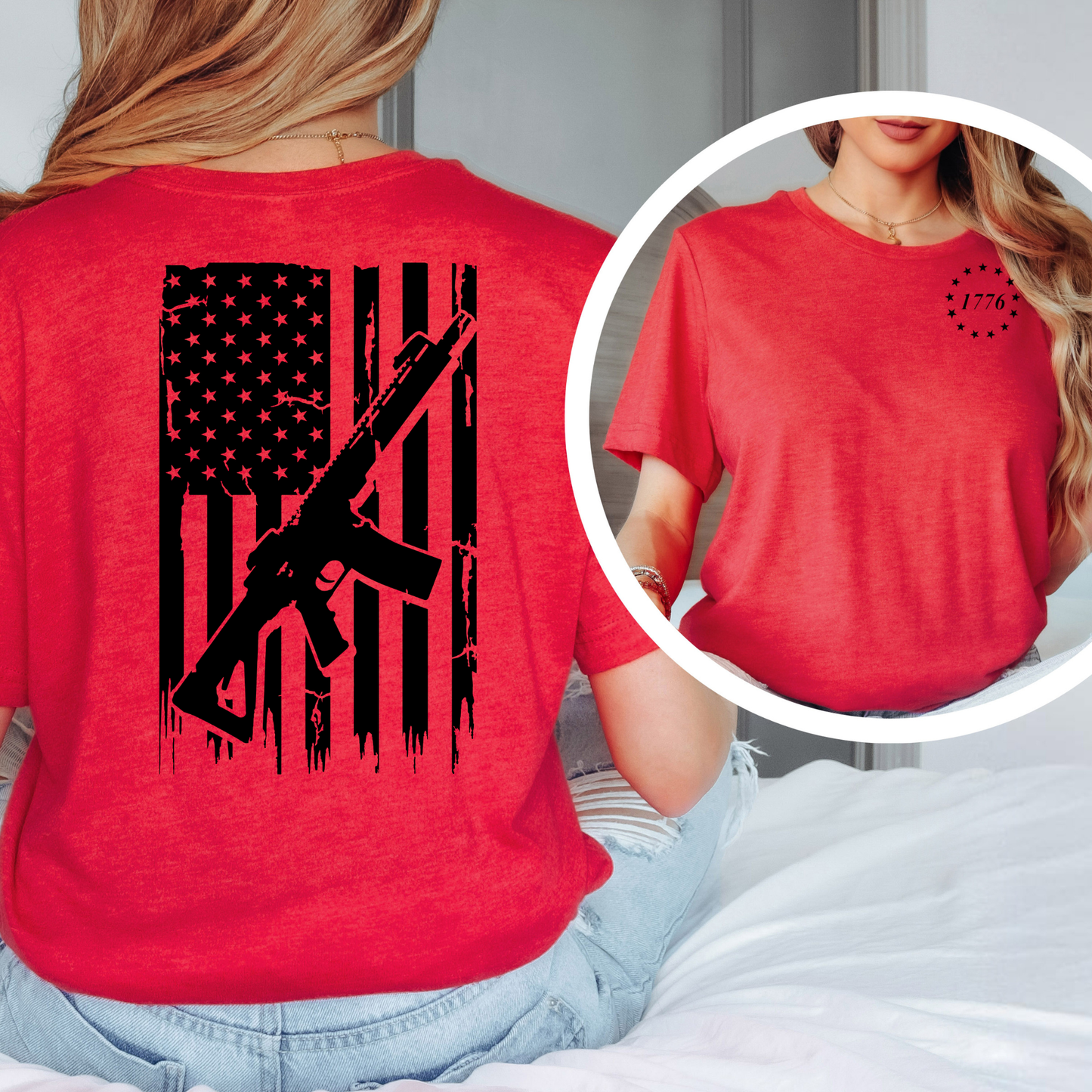 1776 Armed Patriot Tee