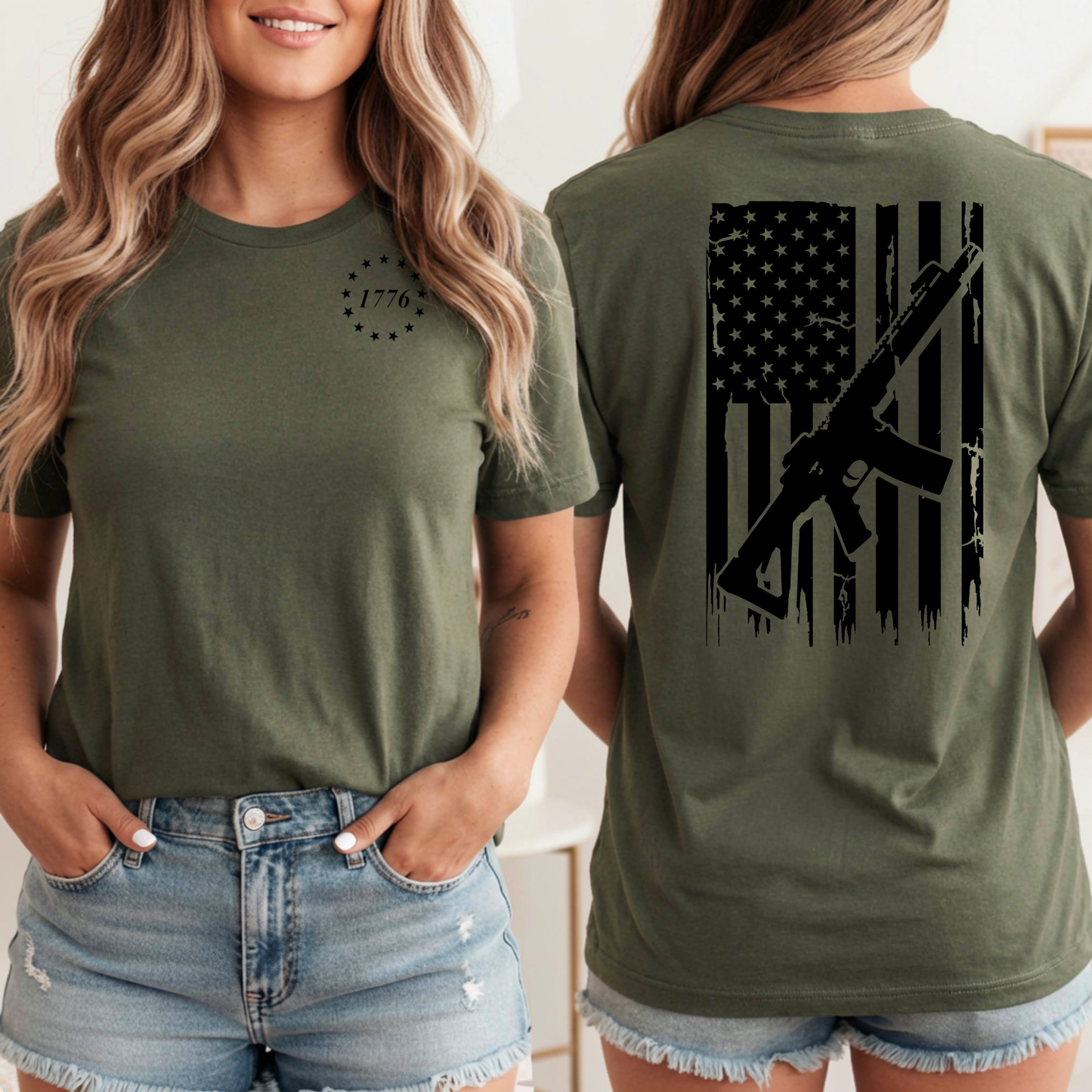 1776 Armed Patriot Tee