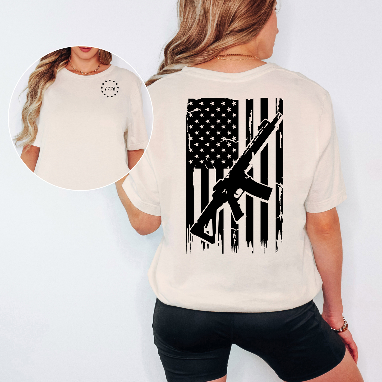 1776 Armed Patriot Tee
