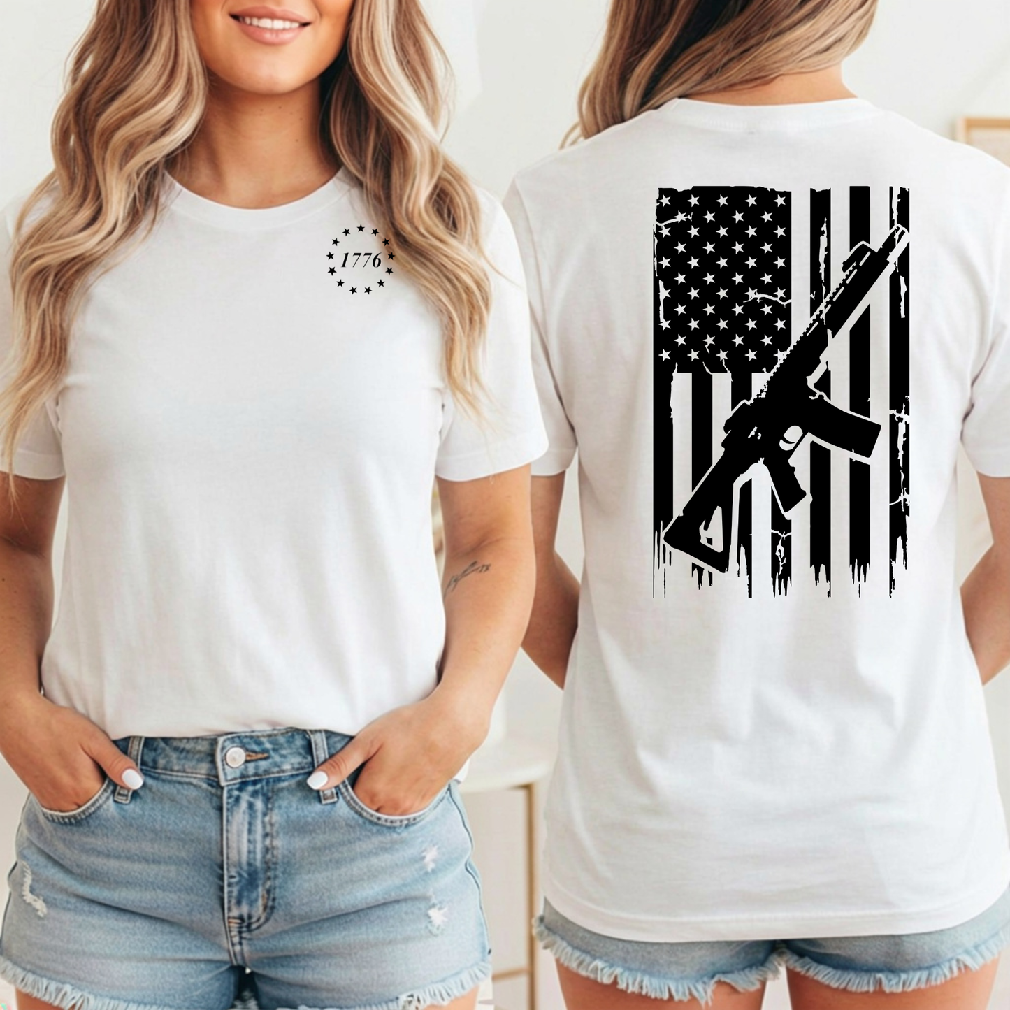 1776 Armed Patriot Tee