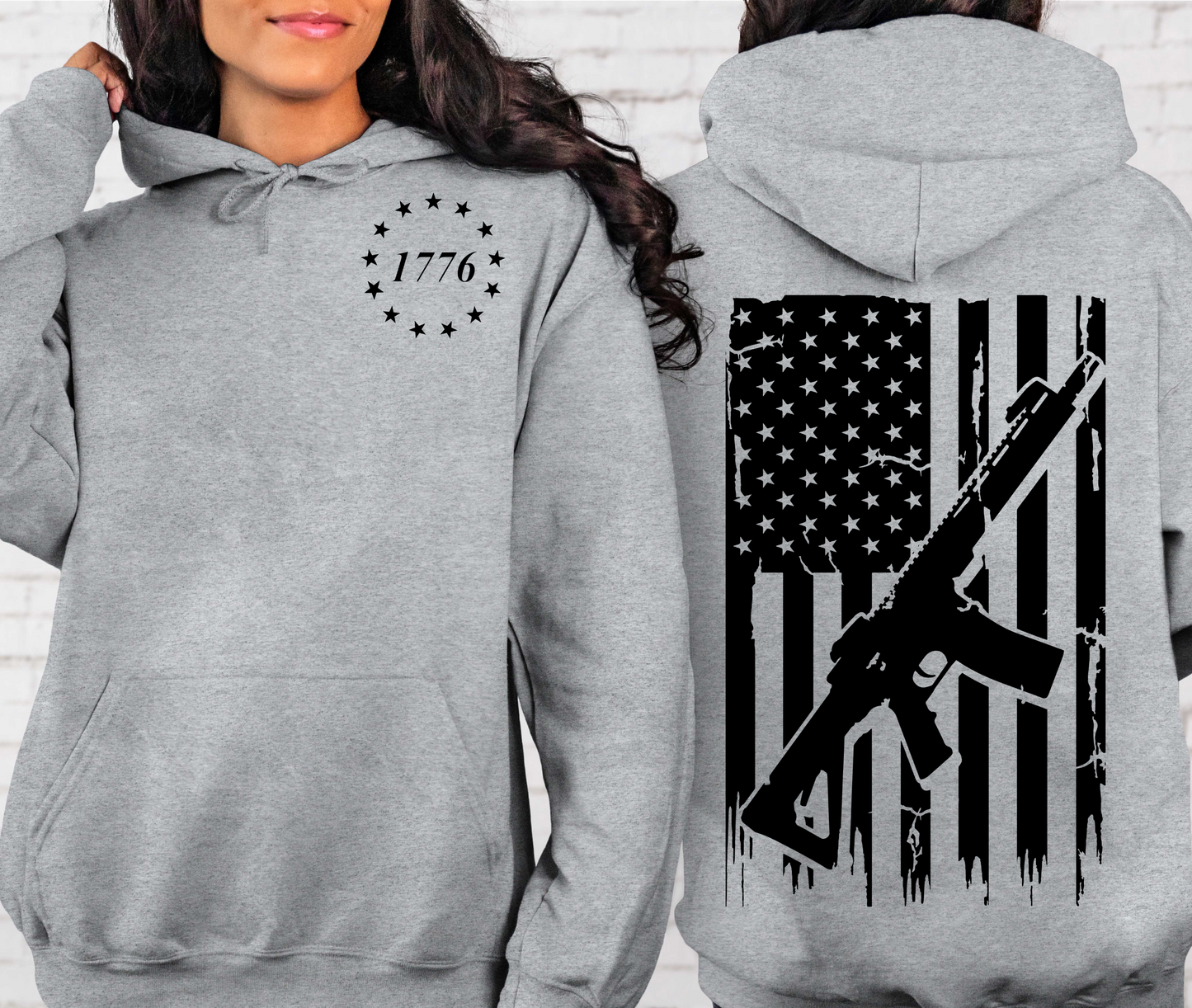 1776 Armed Patriot Hoodie