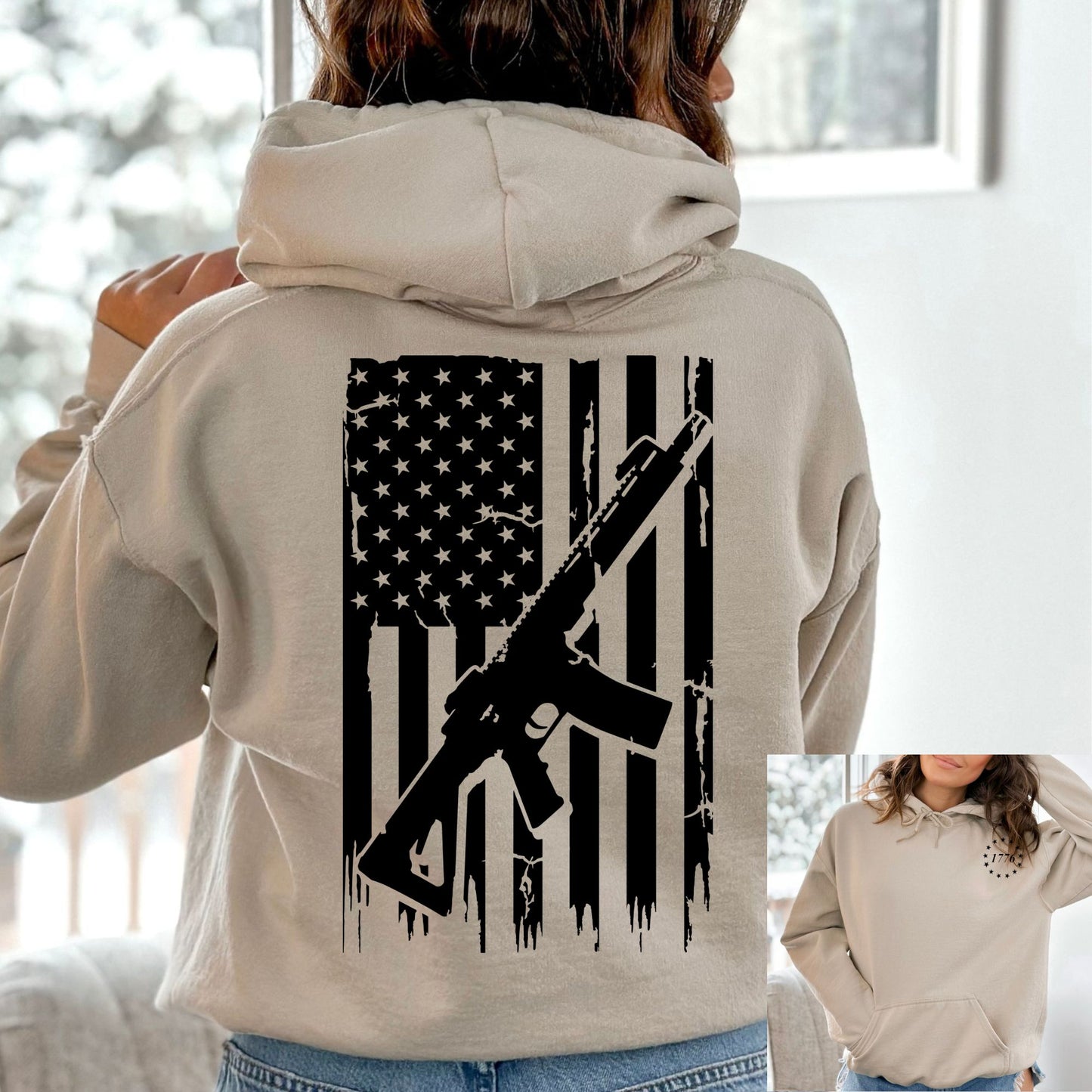 1776 Armed Patriot Hoodie