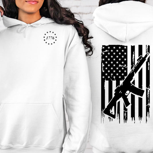 1776 Armed Patriot Hoodie