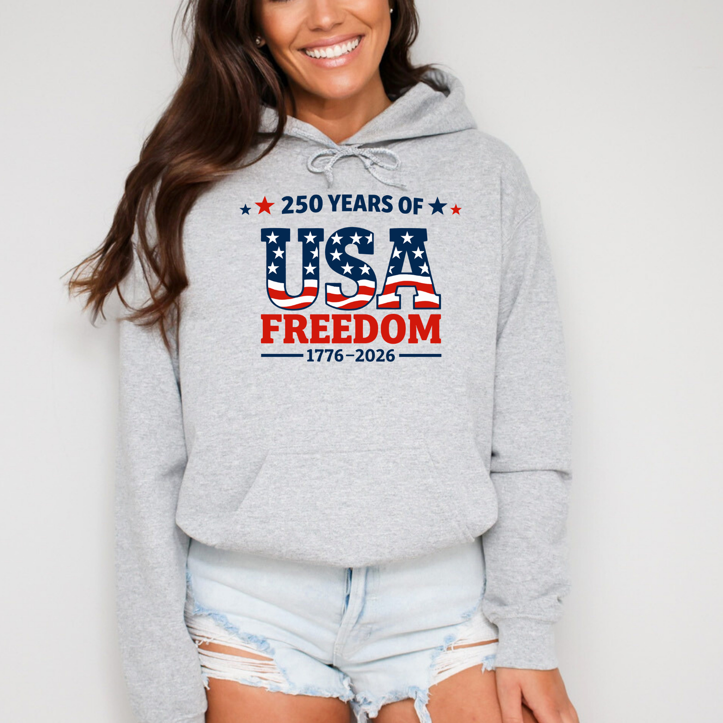 250 Years of USA Freedom Hoodie