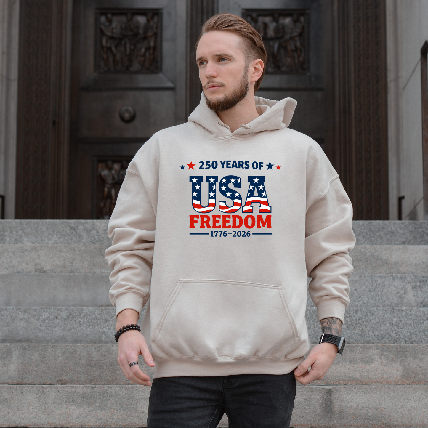 250 Years of USA Freedom Hoodie