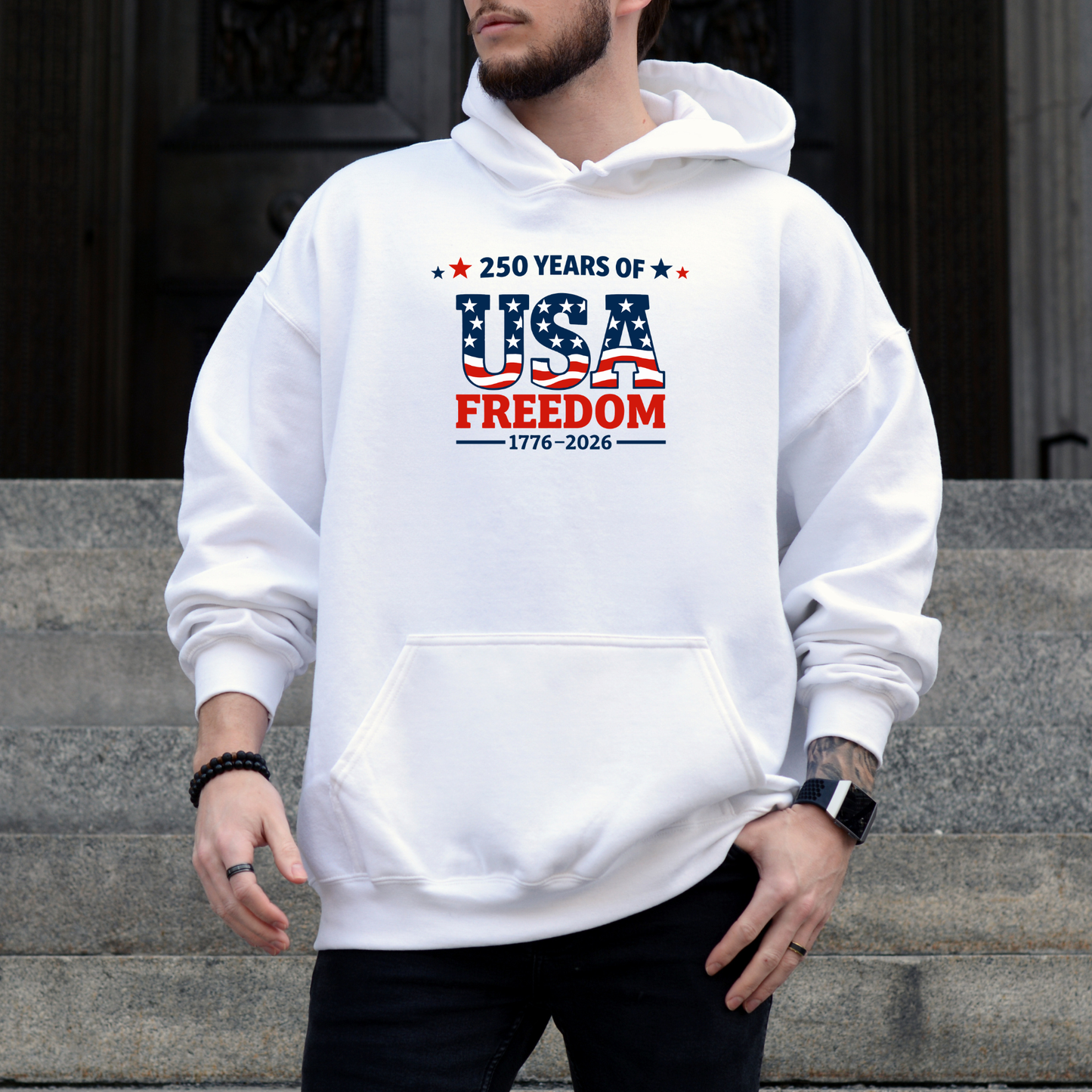 250 Years of USA Freedom Hoodie