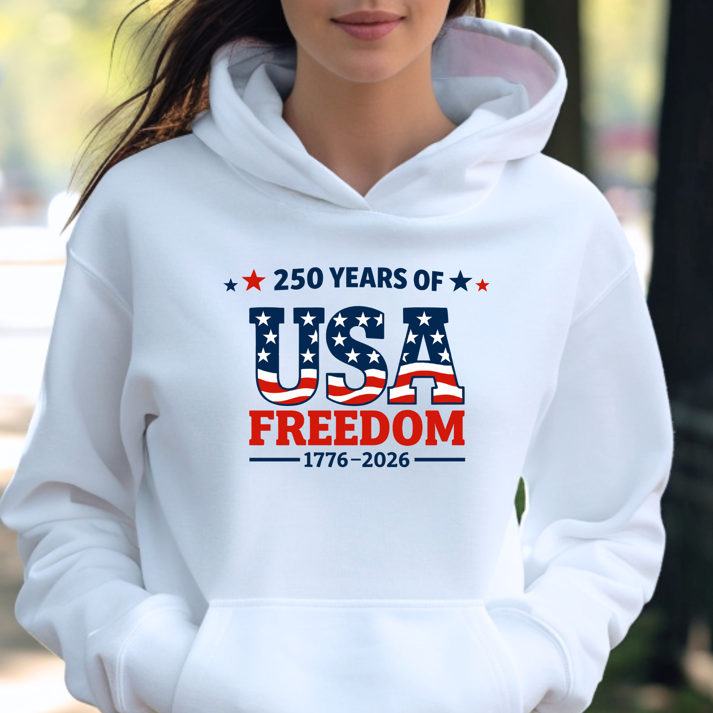 250 Years of USA Freedom Hoodie
