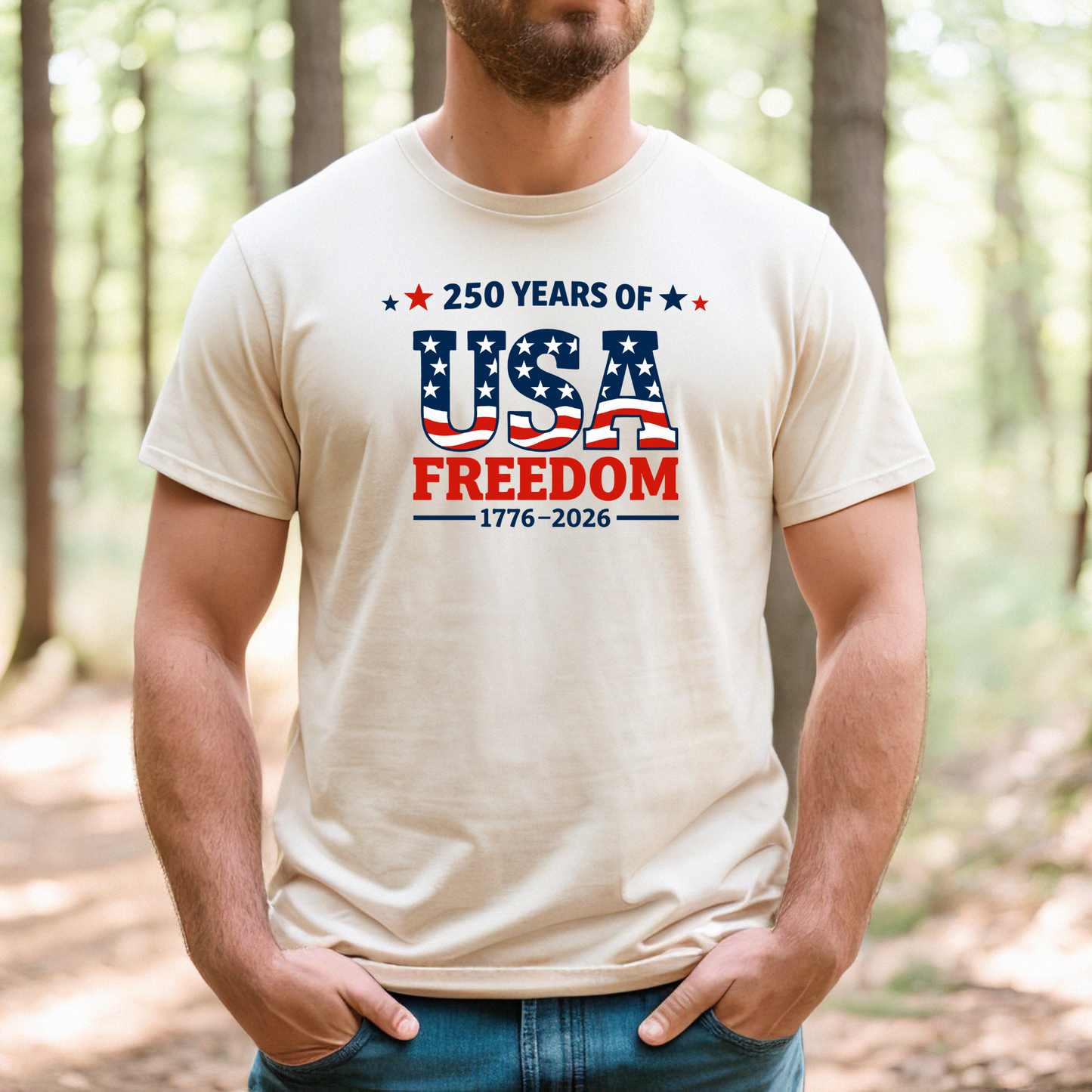 250 Years of USA Freedom T-Shirt