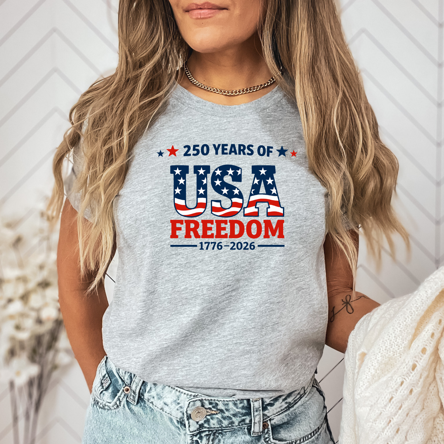250 Years USA Freedom Tee