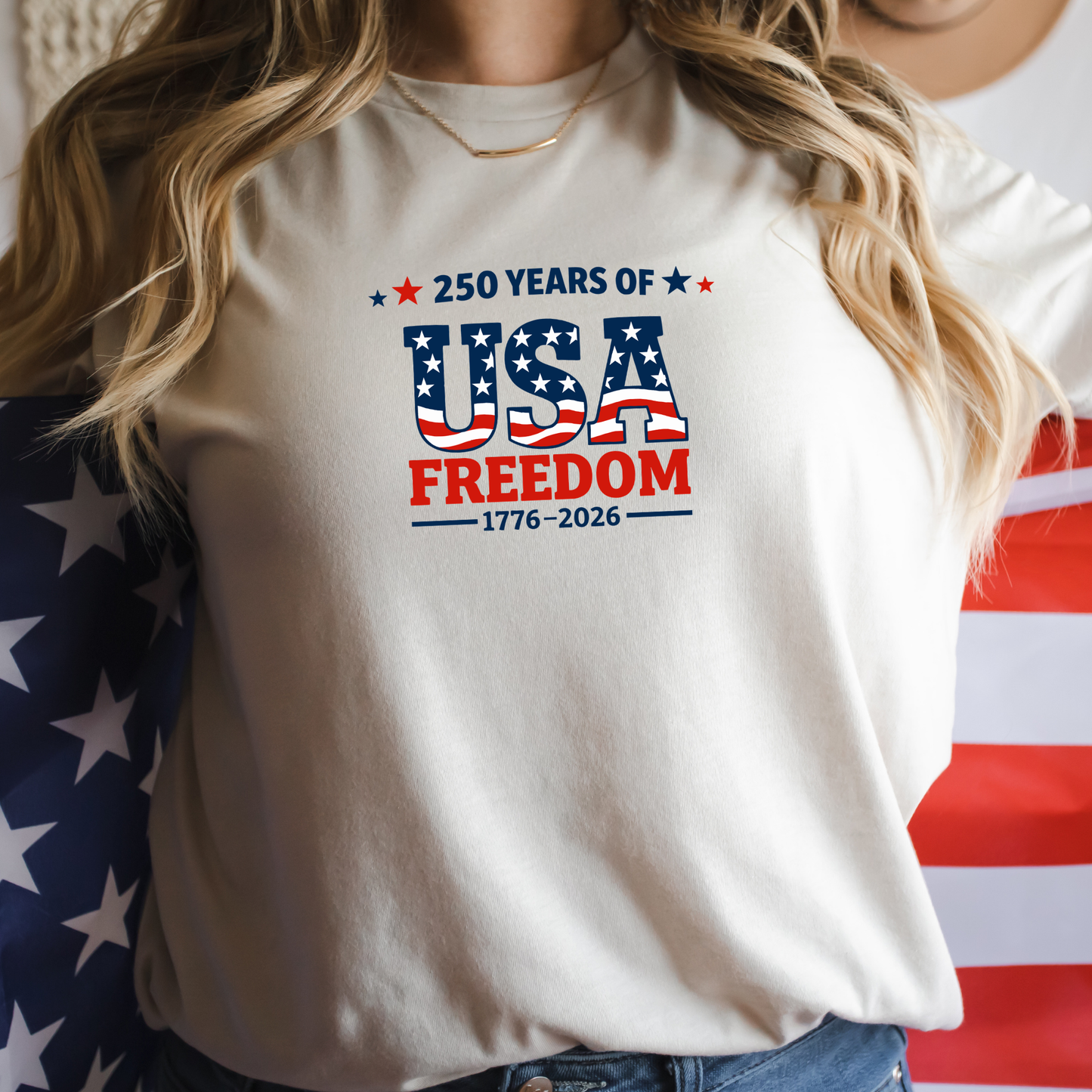 250 Years USA Freedom Tee