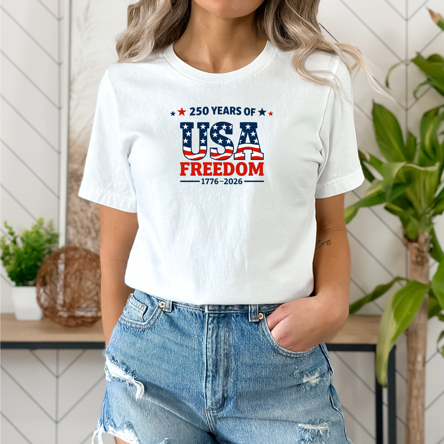 250 Years USA Freedom Tee