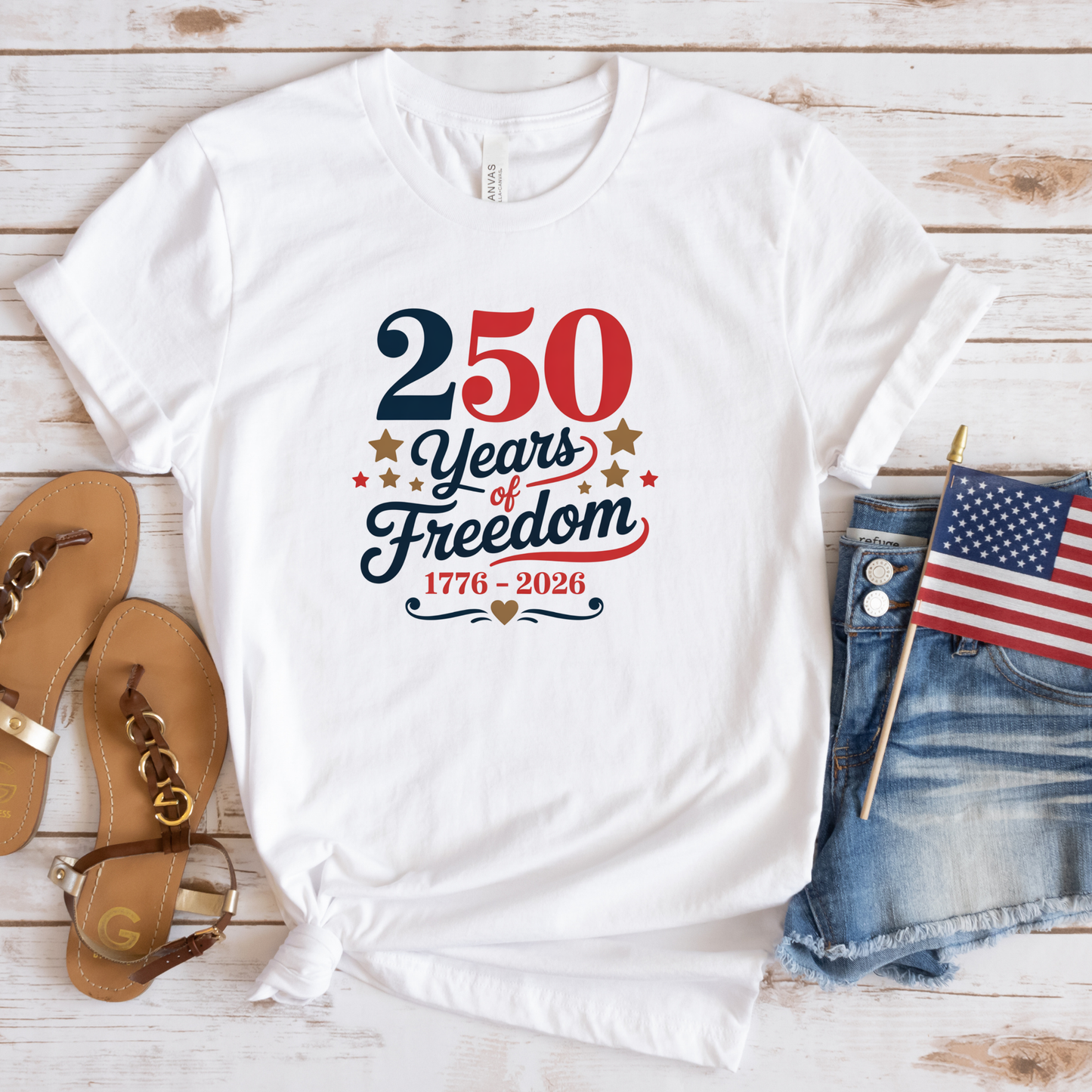 250 Years of Freedom Tee