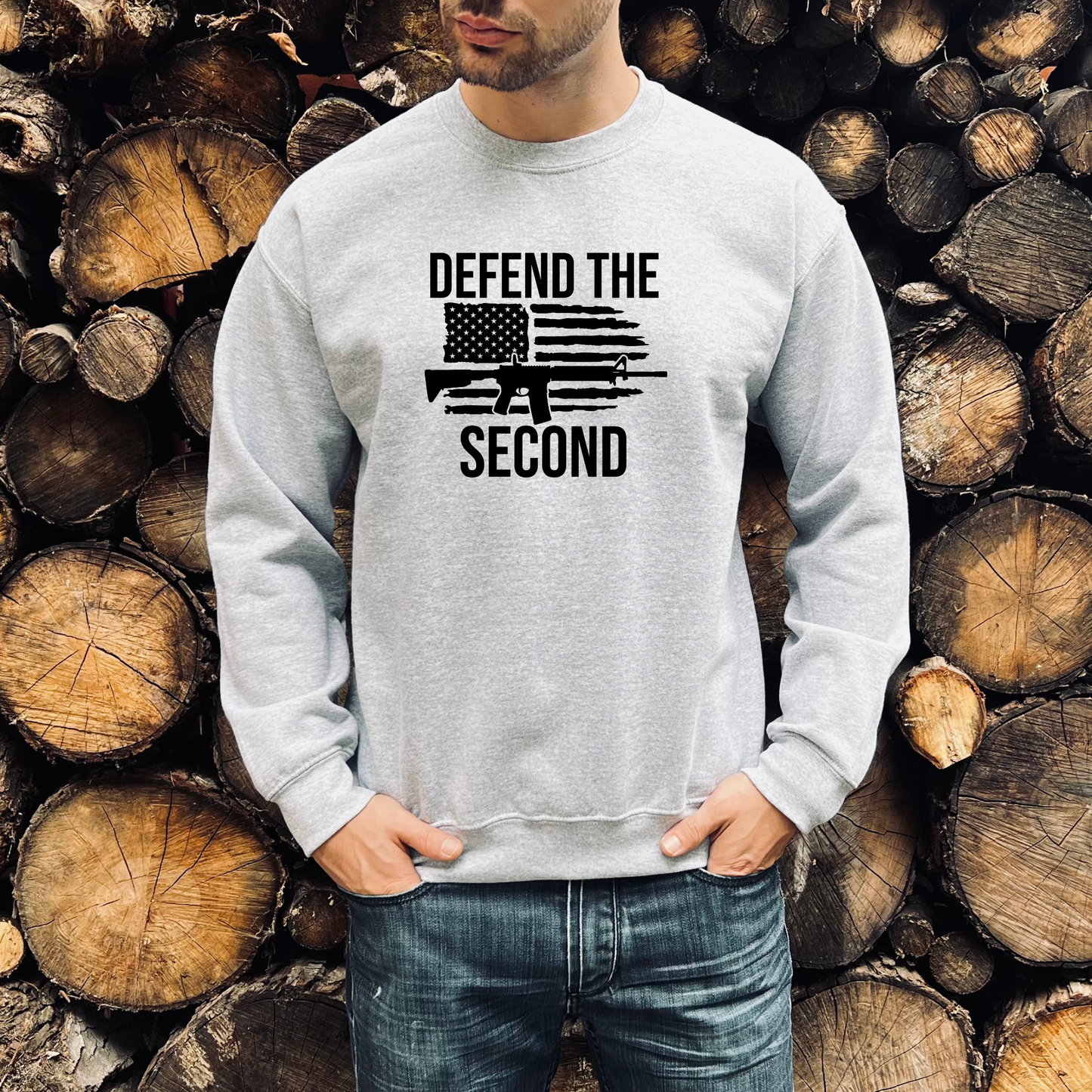 Defend the Second Amendment Crewneck