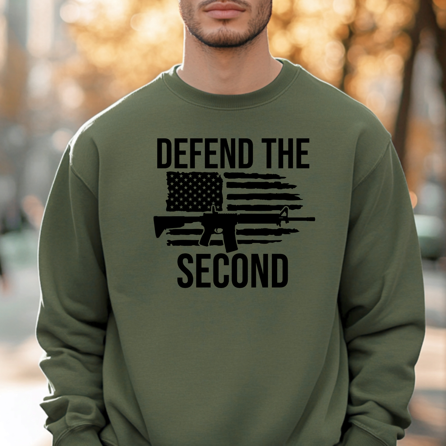 Defend the Second Amendment Crewneck