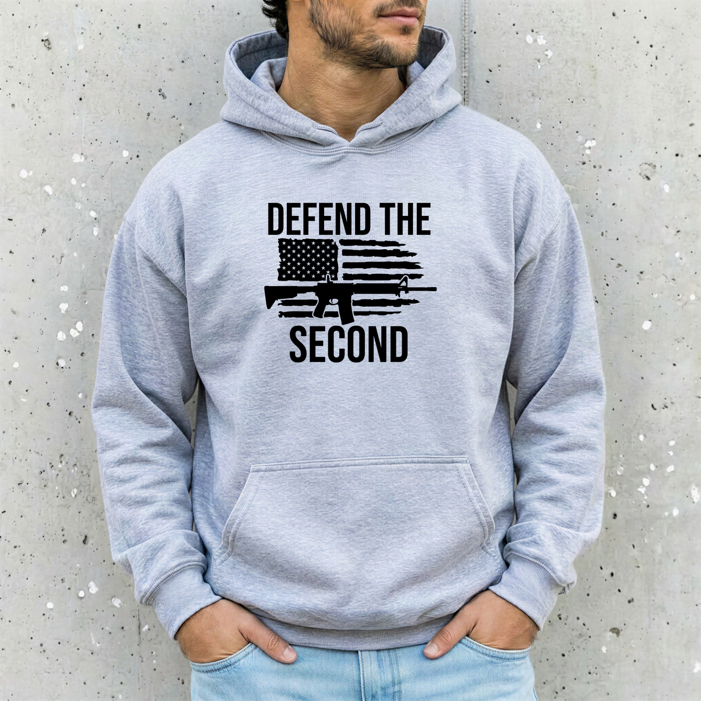 Defend the Second Amendment Pullover Hoodie
