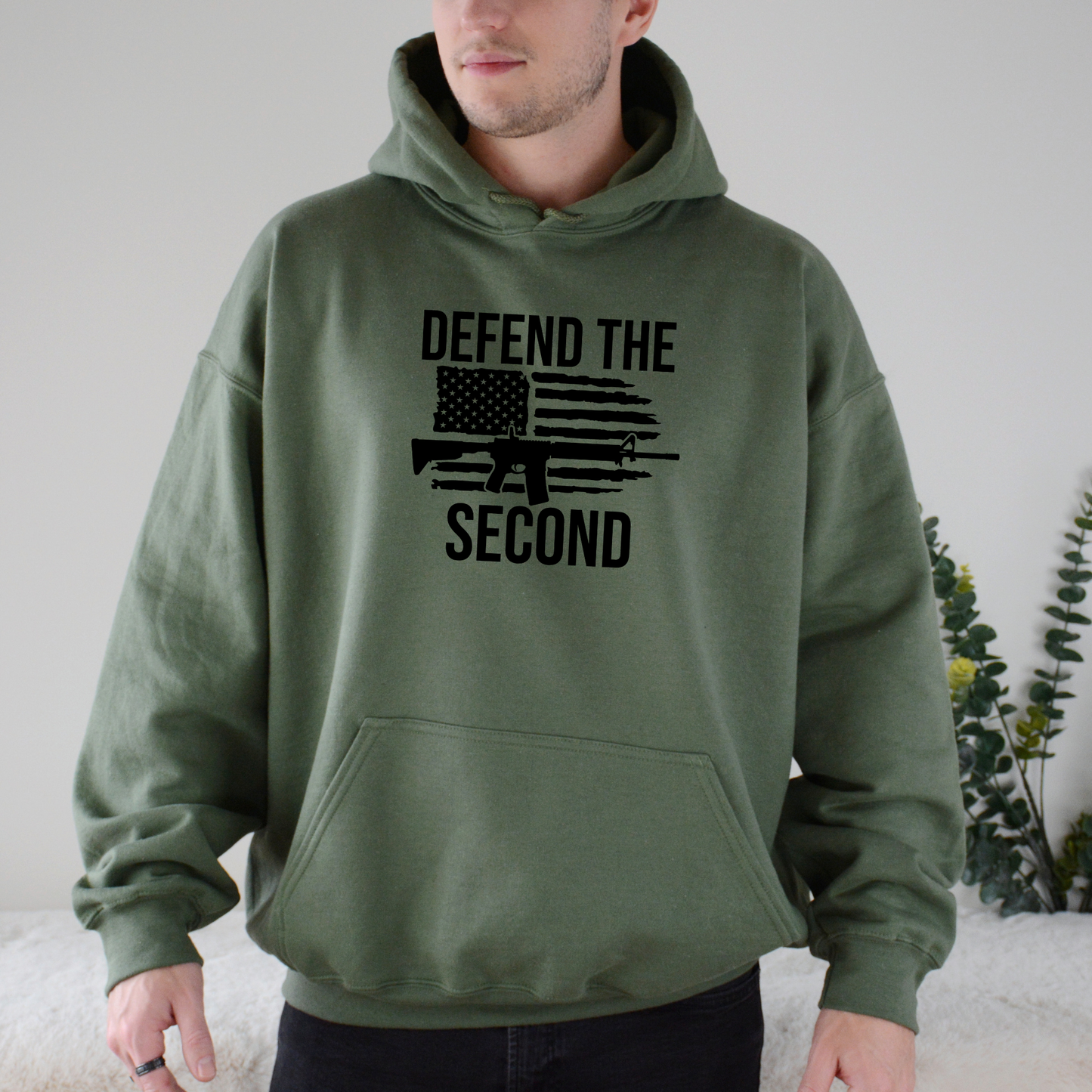 Defend the Second Amendment Pullover Hoodie