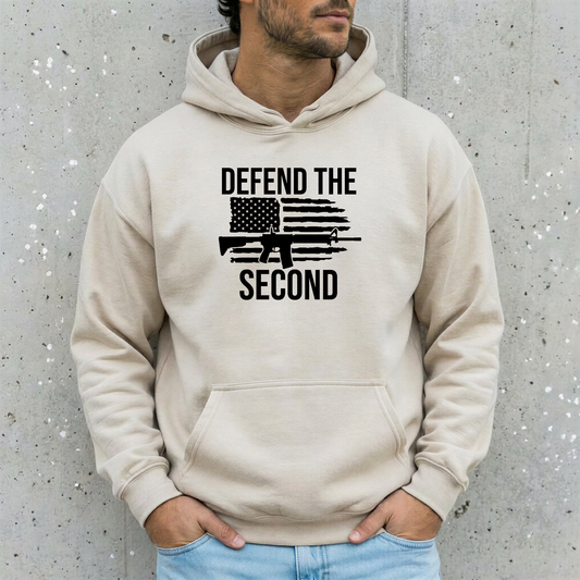 Defend the Second Amendment Pullover Hoodie