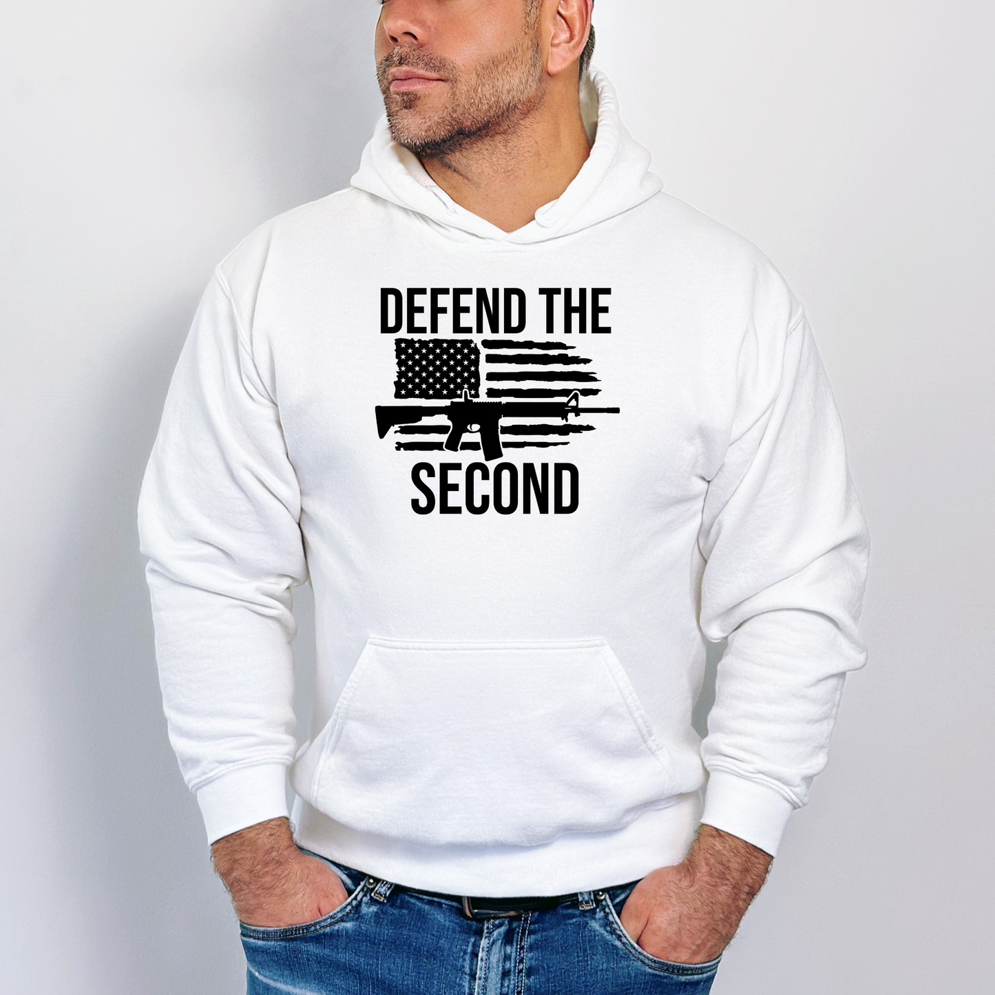 Defend the Second Amendment Pullover Hoodie