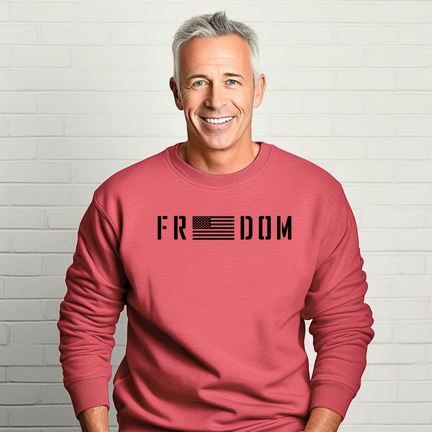 Freedom Flag Crewneck