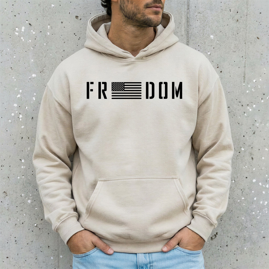 Freedom Flag Pullover Hoodie