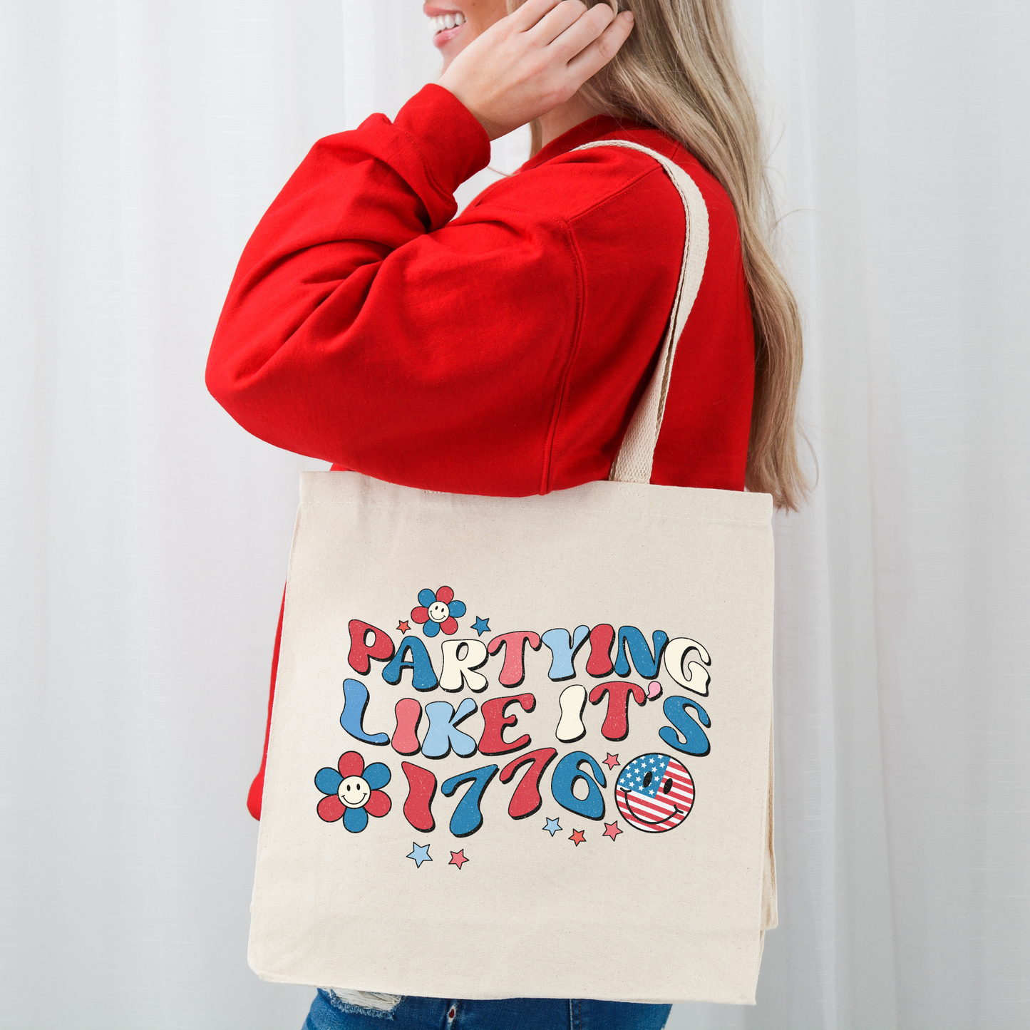 Partying Like It's 1776 Tote Bag