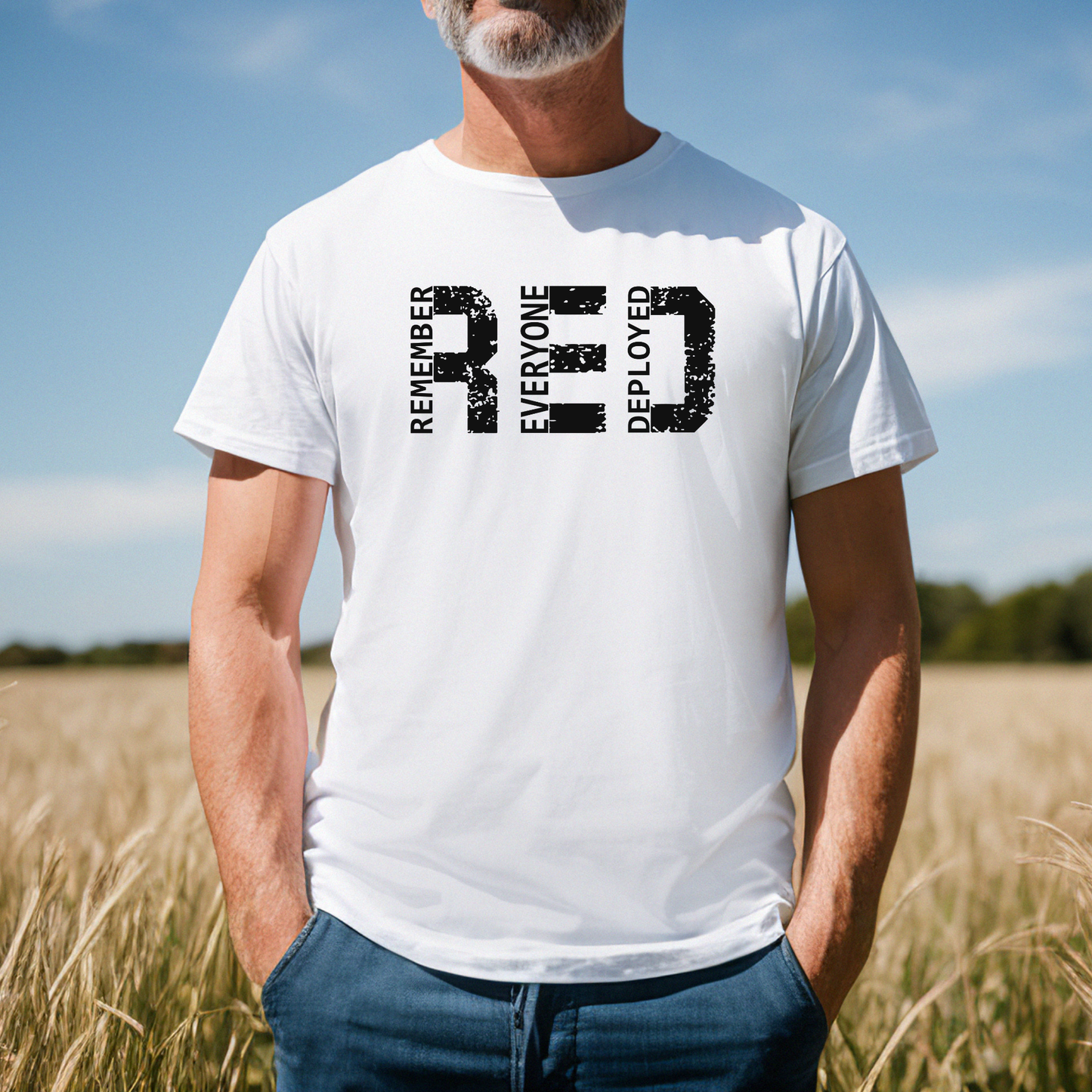 R.E.D. Remember Everyone Deployed T-shirt