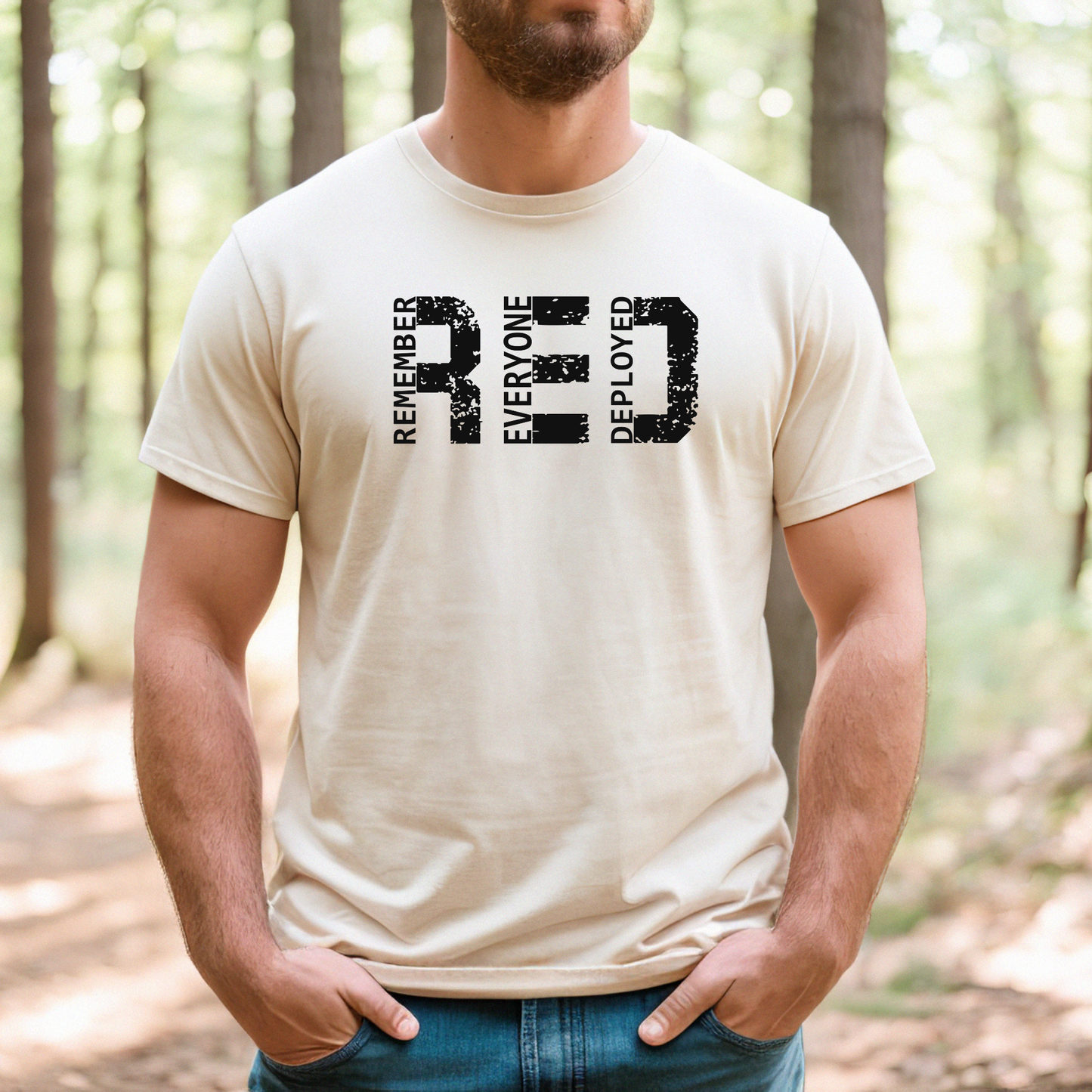 R.E.D. Remember Everyone Deployed T-shirt