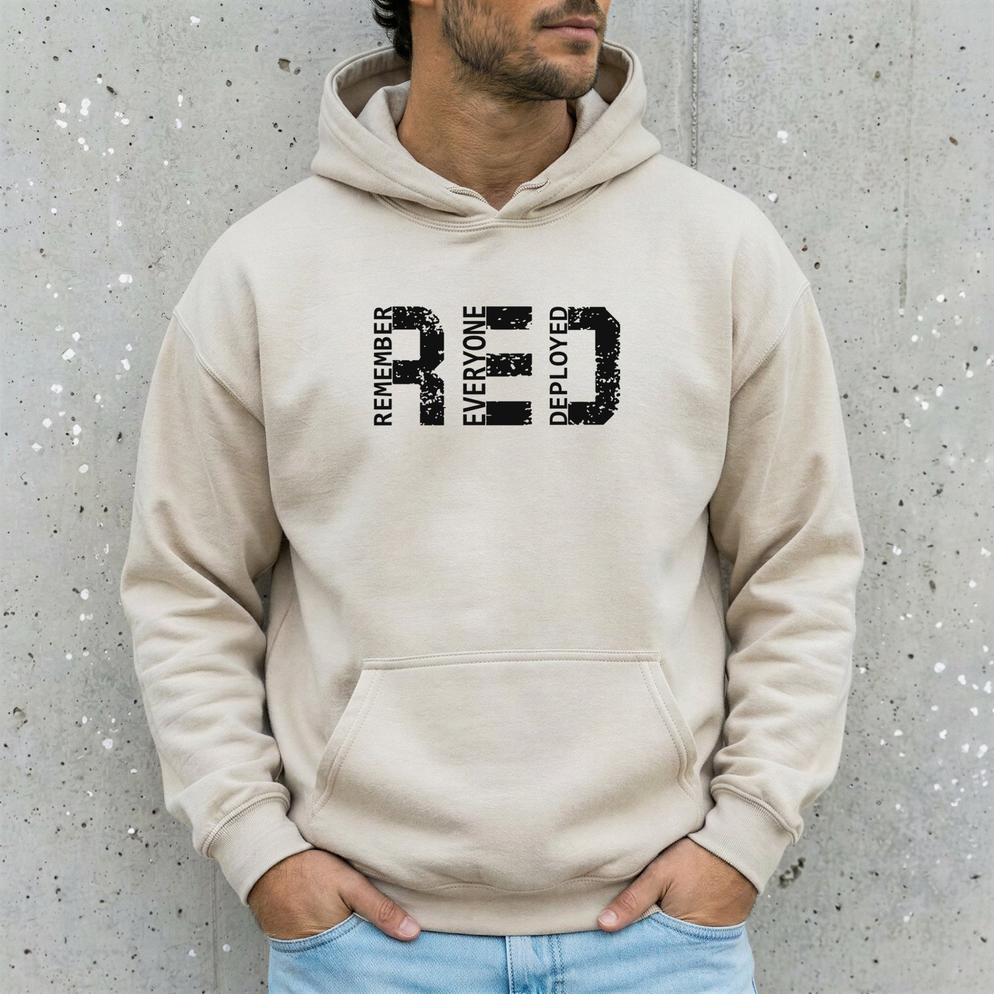 R.E.D. Remember Everyone Deployed Hoodie