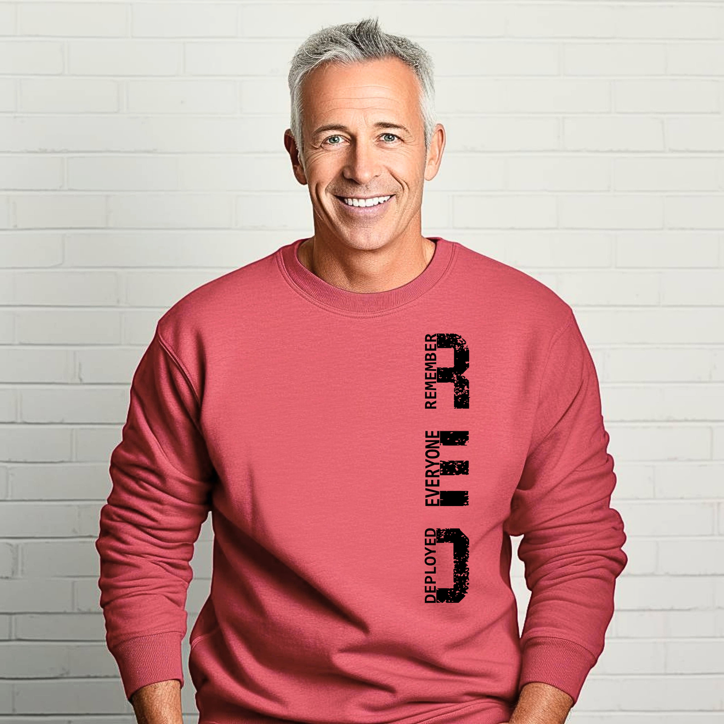 Remember Everyone Deployed (R.E.D.) Crewneck