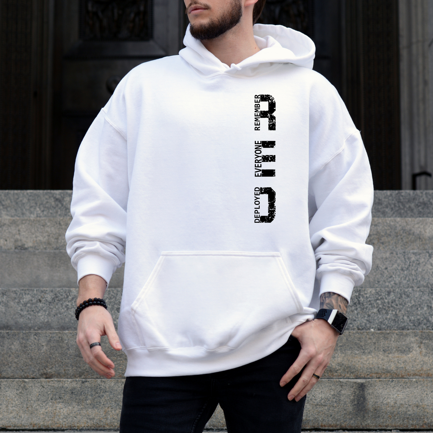 Remember Everyone Deployed (R.E.D.) Pullover Hoodie
