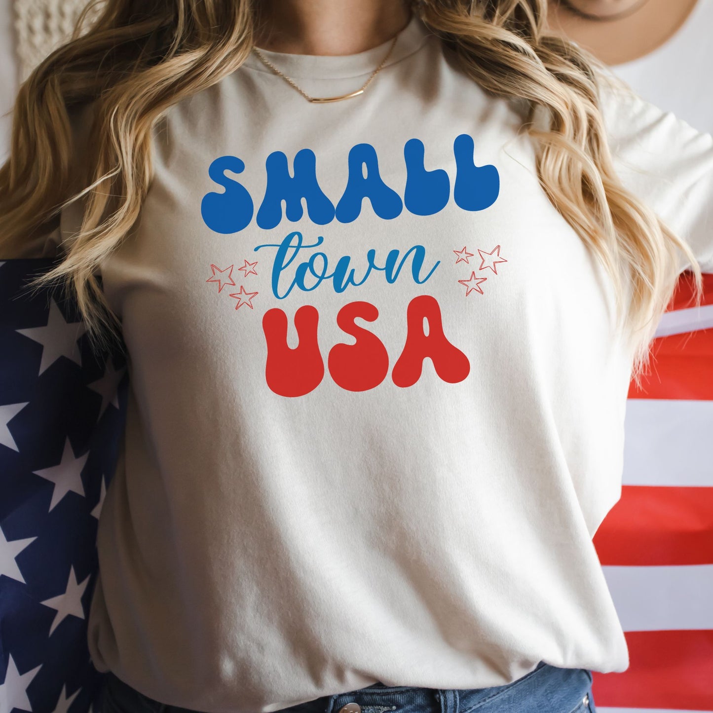 Small Town USA tee