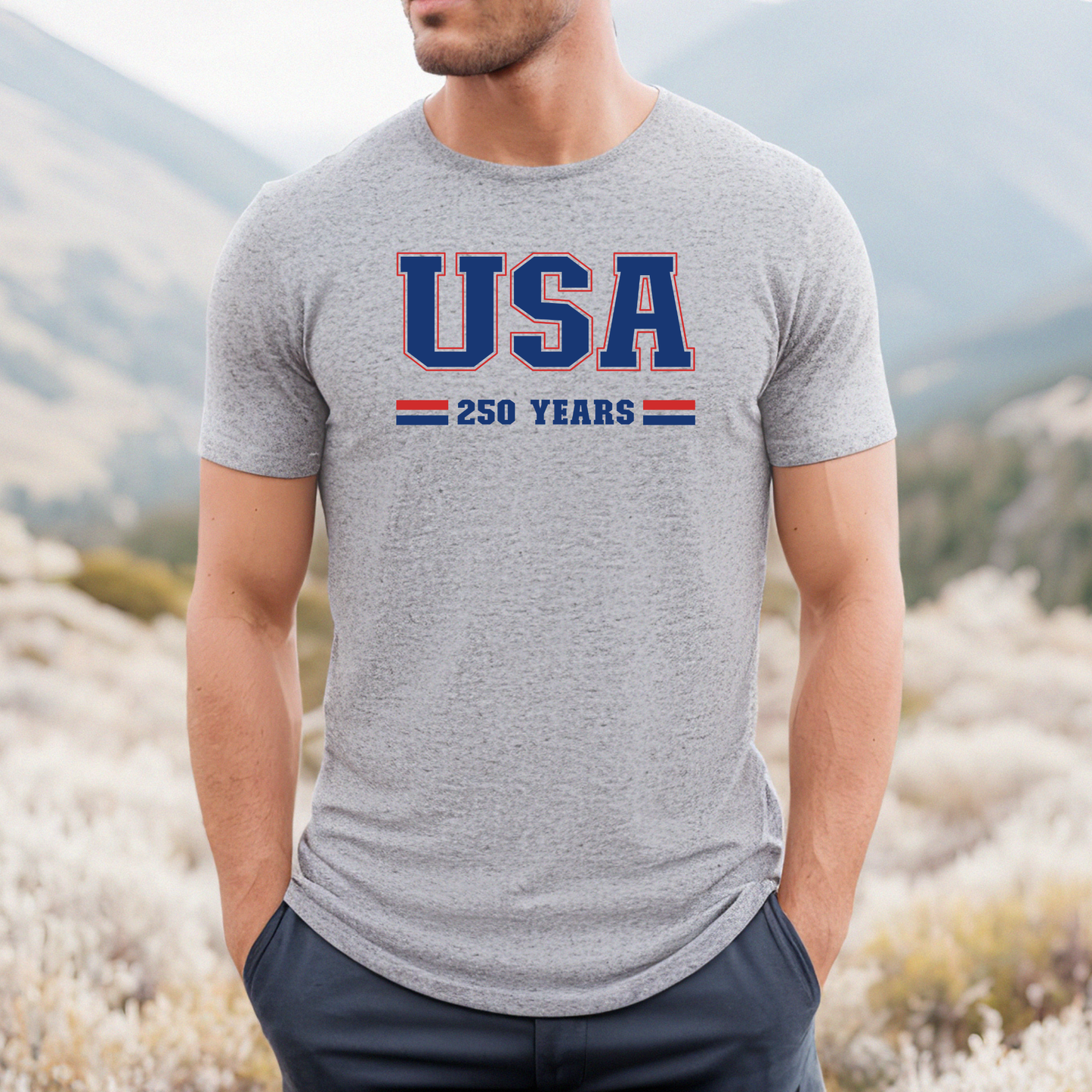 USA 250 Years Varsity T-shirt