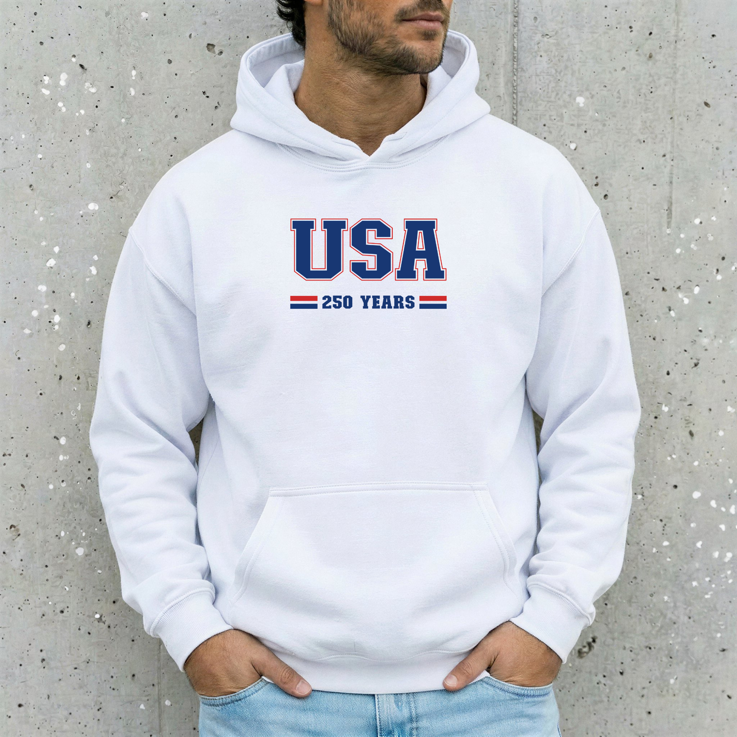 USA 250 Years Varsity Hoodie